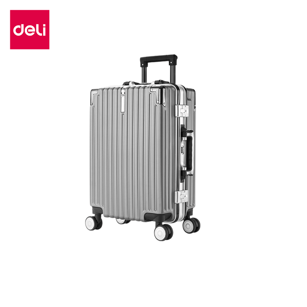 กระเป๋าเดินทางล้อลาก DELI EH1045-GR-20-01 20 นิ้ว สีเทา_0